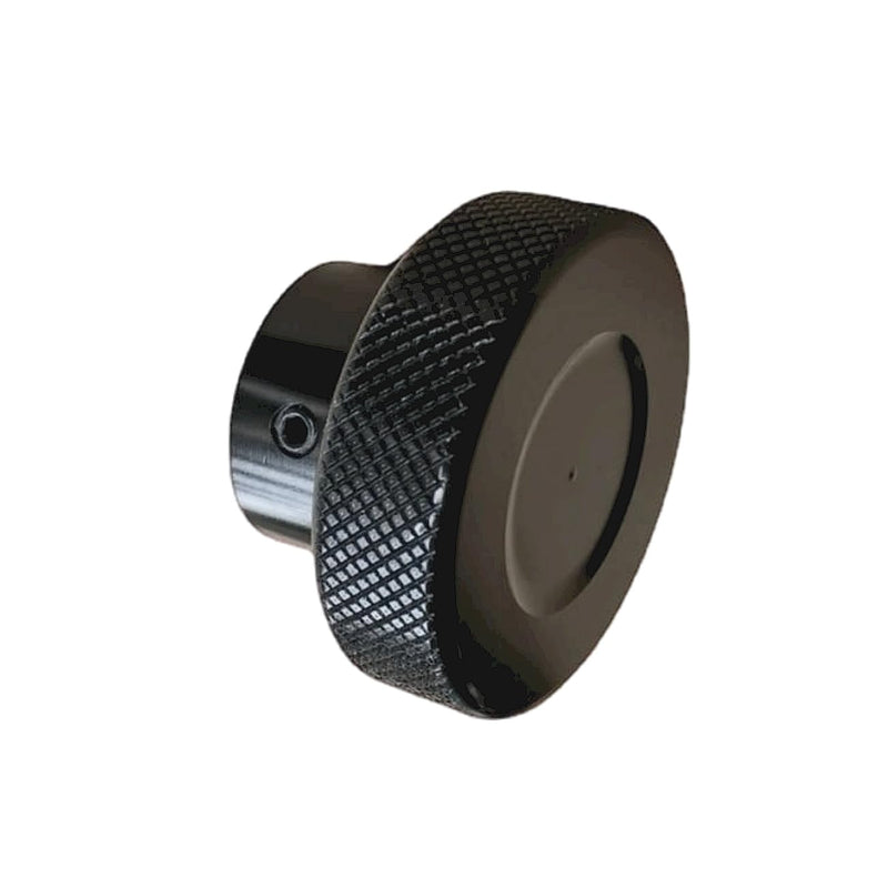 [Australia - AusPower] - CHANCS Aluminium Alloy Handwheel 50mm(2") OD 8mm Bore Black Knurling Handwheel for Slide Displacement Platform Handle 50-8 