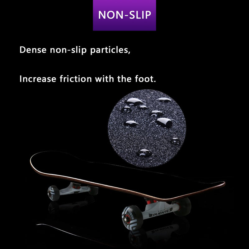 Custom Skateboard Grip Tape with Your Design for Men & Women Personalized Waterproof Scooter Stickers with Your Text Logo Image Customized Scooter Grip Tape for Gifts Solid Black Z-Solid Black(No Custom） One Size