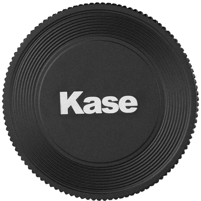 Kase Magnetic Lens Cap Compatible with Fuji/Fujifilm X-Half Digital Cameras (Cap (Black)) Cap (Black)