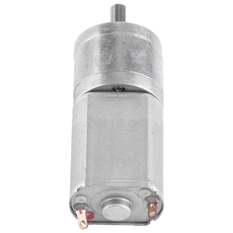 Akozon Gear Motor DC 12 V High Torque Turbo Electric Gear Reduction Motor Outer Diameter 20 mm Total Metal Speed Reduction Gear 15/30/50/100/200RPM 15 U/min