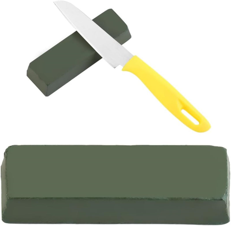 [Australia - AusPower] - Green Polishing Paste, Polishing Paste Metal, Polishing Paste Set, Wood Carving Tools Scraper Paste, Multifunctional Abrasive Polish, Abrasive Paste Abrasive Paste Polishing Paste Knife Sharpener, 
