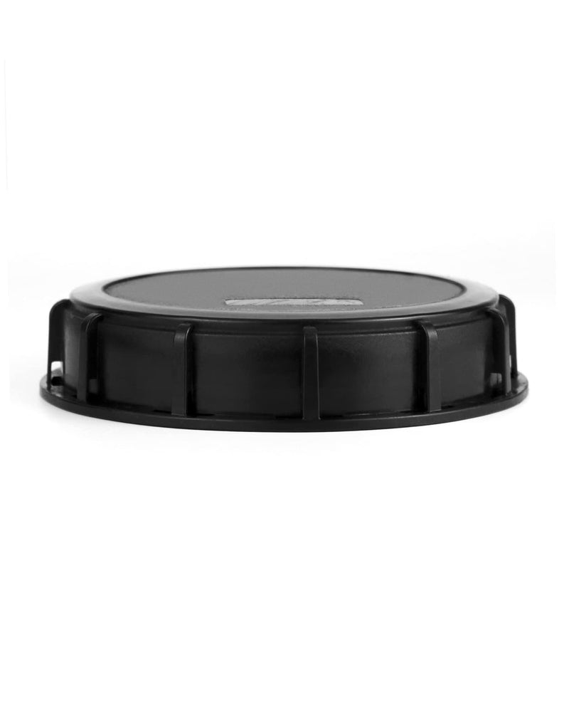 [Australia - AusPower] - QWORK Black 6" Solid Cap for Mauser IBC Tote - High Density Polyethylene (HDPE) - Industrial-Grade Secure Seal - Resistant to Impact and Harsh Chemicals 1 pack 