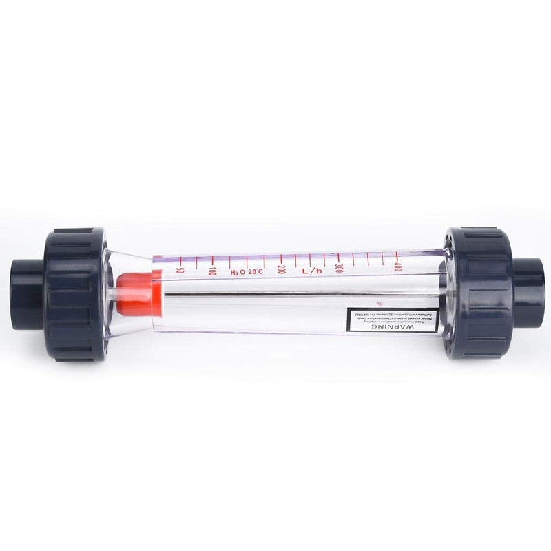 [Australia - AusPower] - Water Meter, ABS Plastic Tube Type Flowmeter 40-400L/H Water Meter 