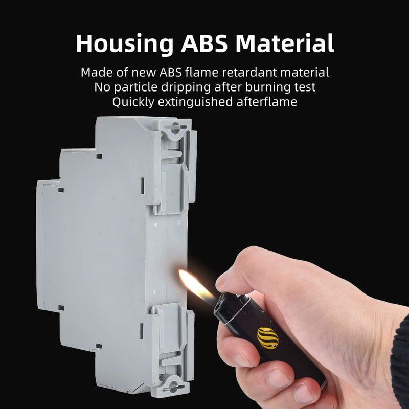 [Australia - AusPower] - Multifunction Time Relay HYCRT8-M1 0.1s-10days 16A AC/DC 24-240V 10 Function Choices Time Delay Relay Din Rail Mount Type HYCRT8-M1,Multifunction 