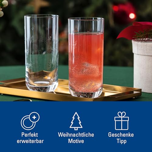 Villeroy & Boch Toy's Delight Stemware Highball/Tumbler Pair Long drink glass