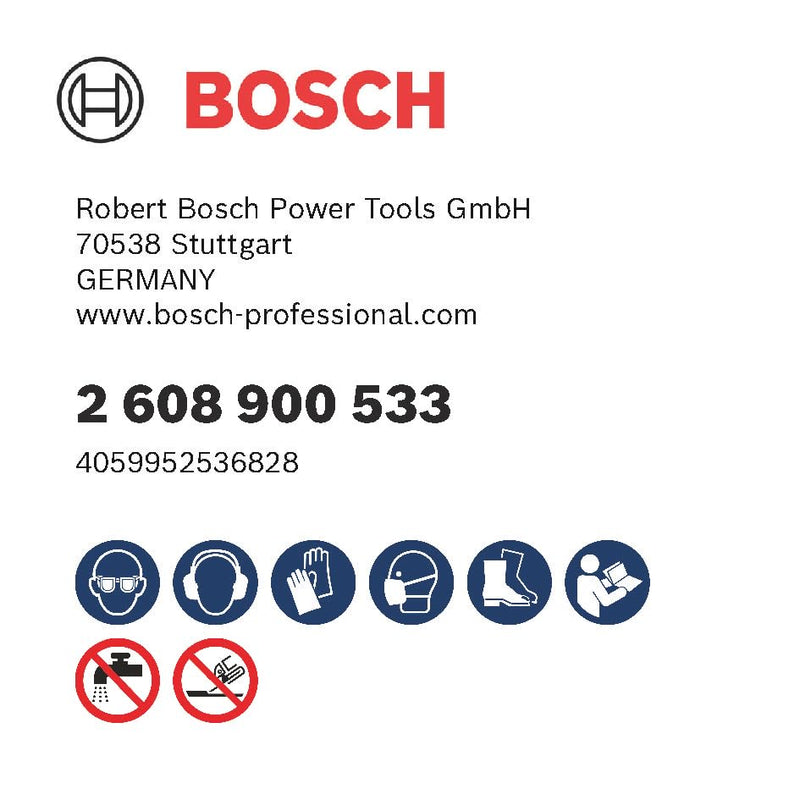 Bosch 1 x Expert Diamond Metal Wheel X-LOCK Cutting Disc (for Cast Iron, Stainless Steel, Diameter 125 mm, Professional Accessories, Small Angle Grinder) Ø 125 mm