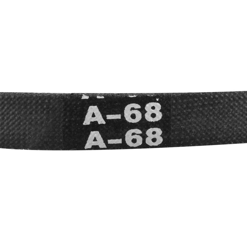 [Australia - AusPower] - uxcell A68 Drive V-Belts 68" Inner Length 13mm Width 8mm Thick JIS Standard A-Section Rubber Drive Industrial Transmission Belt 68" 