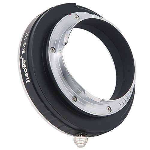 Haoge Lens Mount Adapter for Canon EOS EF Lens to Leica M LM Mount Camera Such as M240, M240P, M262, M3, M2, M1, M4, M5, M6, MP, M7, M8, M9, M9-P, M Monochrom, M-E, M, M-P, M10, M-A