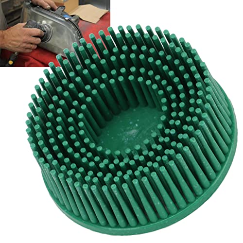 Yctze 2 Inch Bristle Disc 80 Grit Silicon Carbide Green for Angle Grinder Drill Rotary Tools Mini Grinder