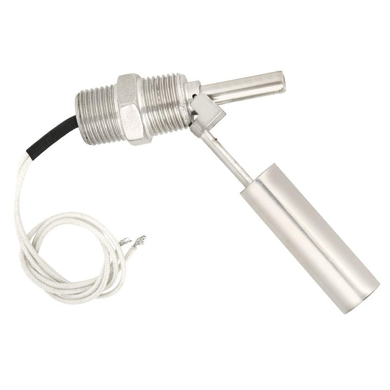 [Australia - AusPower] - Liquid Water Level Sensor, 304 Stainless Steel Switch 1/2NPT Male Thread DC0-110V Side Mounted Liquid Water Level Sensor Switch for Aquariums Fish Hydroponics Pool 