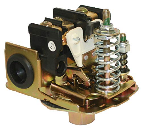 Merrill MPS2040 Water Well Pressure Control & Air-Pump Pressure Switch, 20-40 PSI Pressure Setting, NEMA 1, Adjustable Differential,1/4" Female NPT