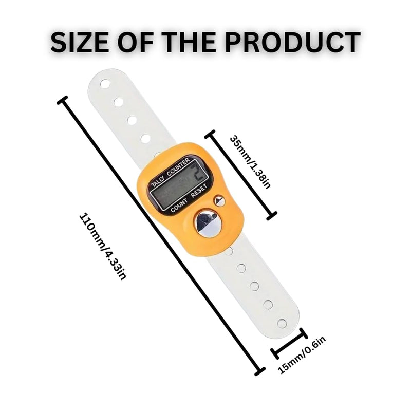[Australia - AusPower] - DuaProducts 13 Pack Electronic Finger Counter, Mini LCD Digital Display Tally Counter 5-Digit Number Count Clicker, Counters Clickers for Knitting, Crochet, Coaching, Lap, Golf, Toddler & Fidget 