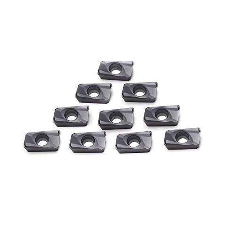 [Australia - AusPower] - OSCARBIDE Carbide Inserts APKT1604 TiAlN Coated Indexable Milling Inserts APKT Style,10 Piece/Box 