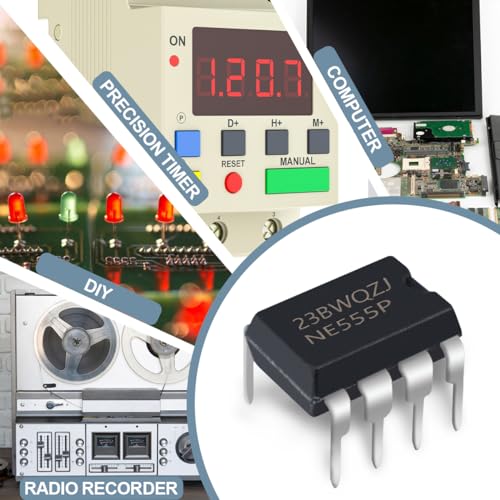 Timer IC NE555P Generator Single Period Time DIP 8 Double Pole Pack of 50