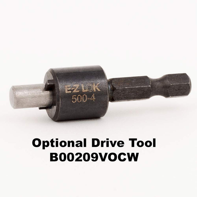 [Australia - AusPower] - E-Z Lok Externally Threaded Insert, C12L14 Carbon Steel, Meets AISI 12L14, 5/16"-18 Internal Threads, 1/2"-13 External Threads, 0.484" Length, Made in US (Pack of 10) 