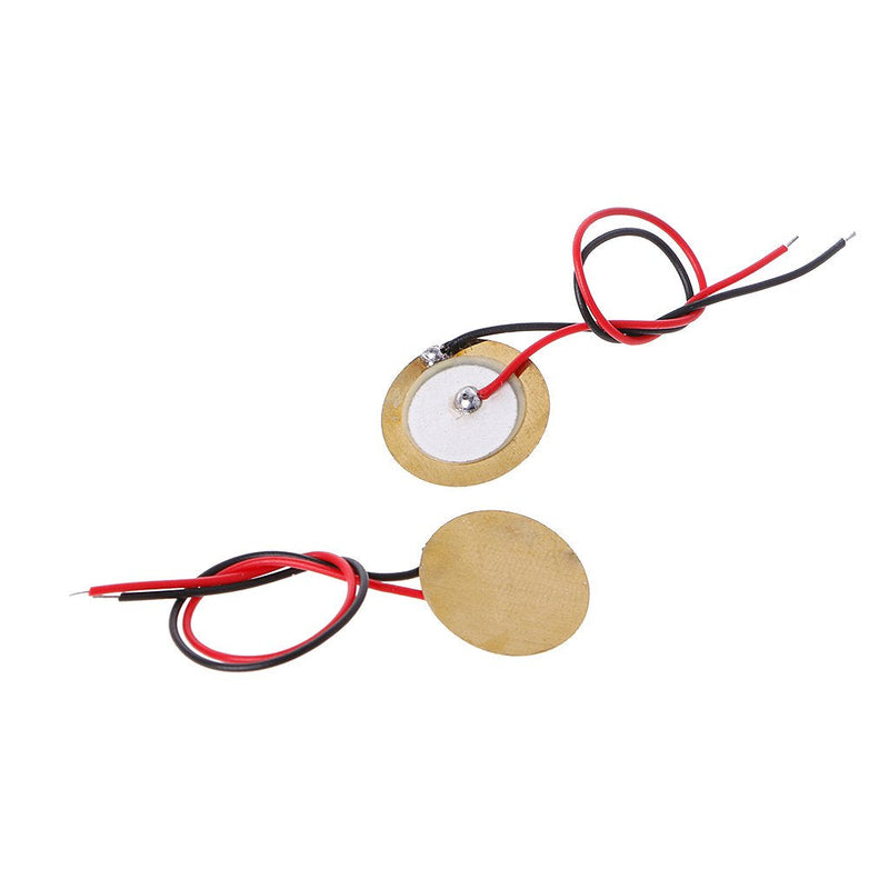 10 x 15mm Piezoelectric Piezo Ceramic Plate for Buzzer Speaker