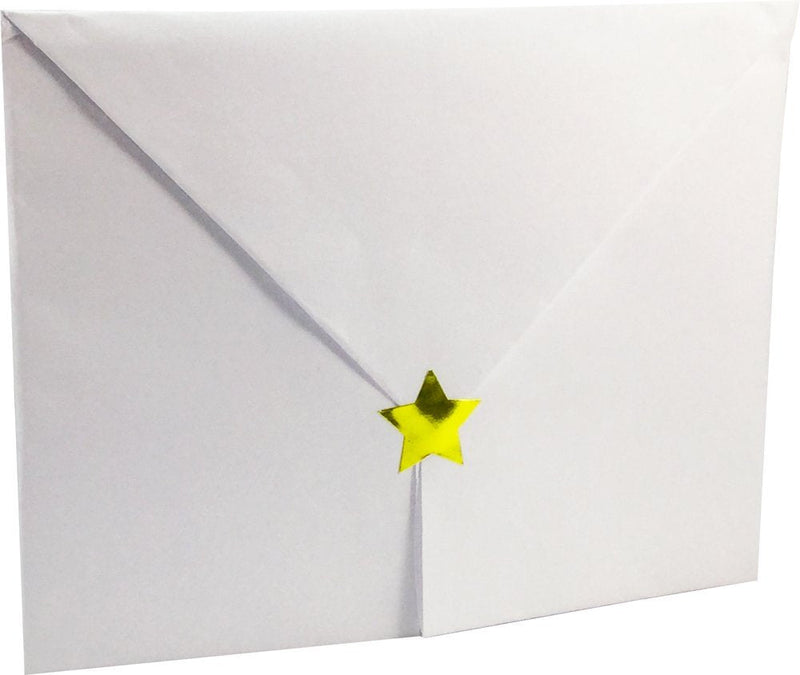 Metallic Gold Star Stickers, 3/4 Inch, 500 Metallic Plastic Labels per Roll - Perfect for Rewards, Decorations, and Crafts in Schools, Offices, and Home Use Metallic Gold