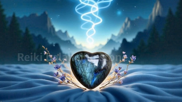 Natural Blue Moonstone Heart Crystal,Heart Shape Polished Crystal Stone Palm Stone Healing Gemstone Reiki Balancing Aesthetic Room Decor Ornaments Valentine's Day,Indoor Fountain Accessories