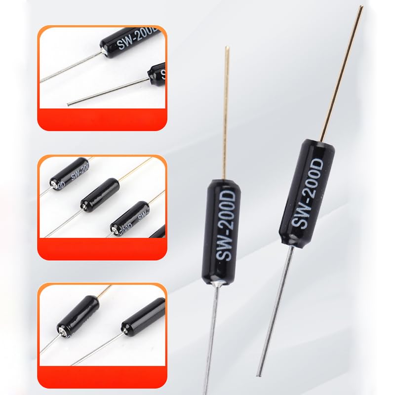 [Australia - AusPower] - 20 Pack SW-200D Metal Ball Tilt Switch Sensor Angle Balance Bead Vibration Sensors Transducer Instead of Mercury Switches Highly Sensitive for Arduino Raspberry Pi DIY Electric Vehicle Alarm 