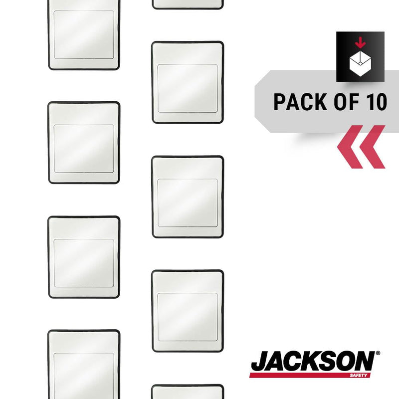 Jackson Safety TrueSight II Welding External Safety Lens, Clear Tint (Case of 10), 30320