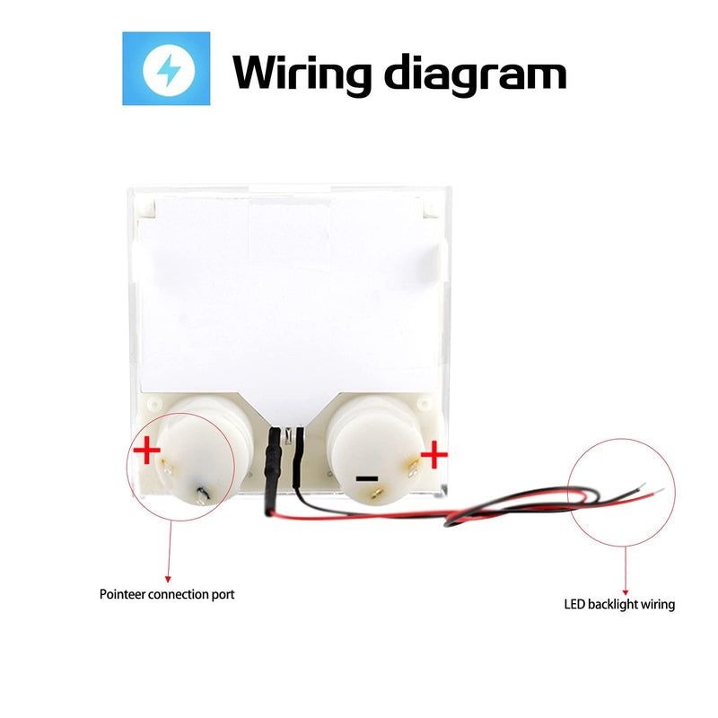 [Australia - AusPower] - 300 W Power Meter, Double Needle SWR Standing Wave Meter, Radio Power Meter, Watt Meter, Current Meter, Standing Wave Meter, Transmitter for DIY Wireless Performance Test Used (P-64XA-BGB-S0233) 