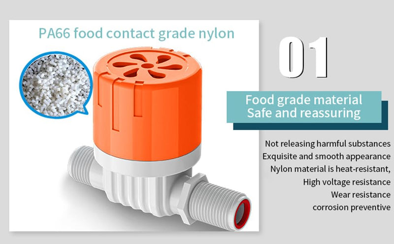 Float Ball Valve for Water Tank,Automatic Water Trough Water Level Control Float Valve Aqua Pulse Trough for Pool,Pond,Livestock (2pcs 3/4" side inner) Orange 2