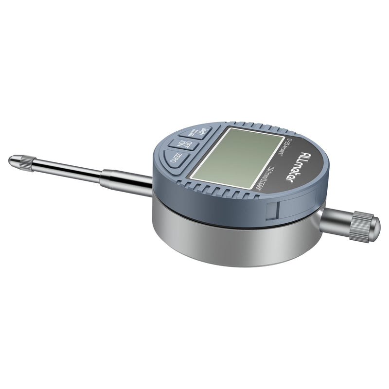 [Australia - AusPower] - Digital Dial Indicator 0.01mm/0.0005'' Digital Probe Dial Test Indicators 0-25.4mm Electronic Indicator Gauge with Large LCD Display for Industrial Laboratory 3D Printer Switchable mm/inch 