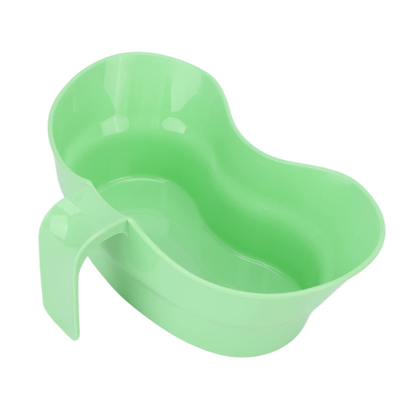 [Australia - AusPower] - Emesis Basin, Curved Design Vomit Bowl, 8.07x6.29in Oral Care Spit Cup, Plastic Vomit Spit Cup with Handle for Elderly, Oral Care Patient, Bedridden Patients Oral Cleaning 