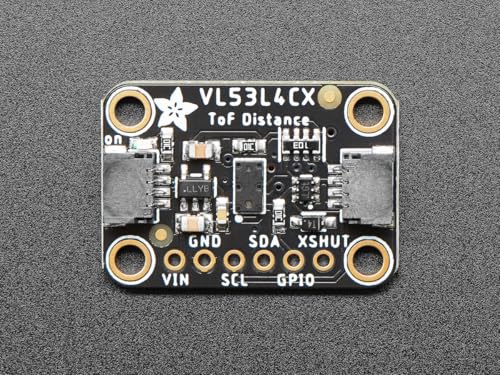 Adafruit VL53L4CX Time of Flight Distance Sensor, Approx. 1 to 6000 mm, STEMMA QT/Qwiic, 5425