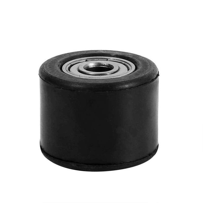 [Australia - AusPower] - Chain Tensioner Chain Roller Chain Guide Bike Wheel Roller Tensioner Chain Roller Idler Pulley 8mm Tensioner Pulley Wheel Guide Rubber Iron Material For Motorcycle Bike Chain Tensioner Roller 