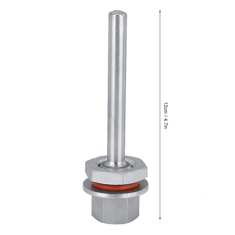 [Australia - AusPower] - Mumusuki 4 Inch Stainless Steel 1/2in Weldless Stainless Steel Thermowell Kit Homebrew Fitting Accessories 