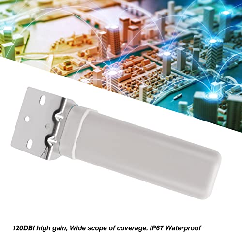 [Australia - AusPower] - Outdoor 4G Antenna 12DBI High Gain Omnidirectional Antenna IP67 with U Shaped Bolt 