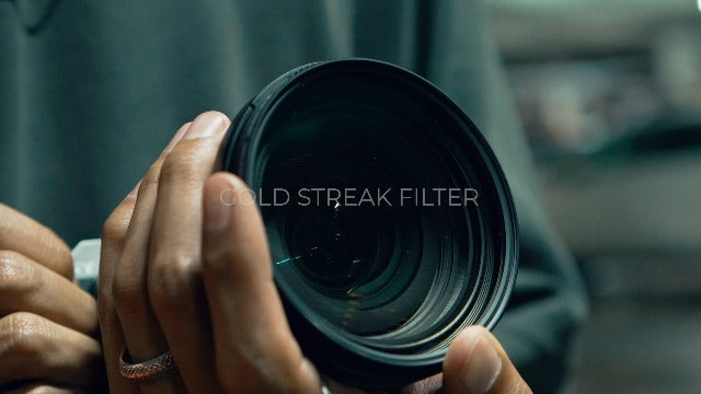 K&F CONCEPT 62mm Gold Streak Effect Lens Filter (2mm)