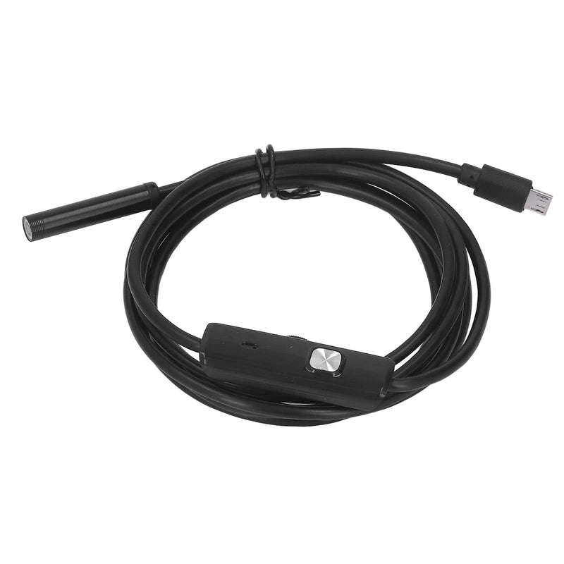 [Australia - AusPower] - USB Endoscope Inspection Camera, Industrial Endoscope Camera with 6 Adjustable LED Lights, 0.3MP Camera for Pipe Inspection, Car Maintenance, Underwater Viewing (1M) 