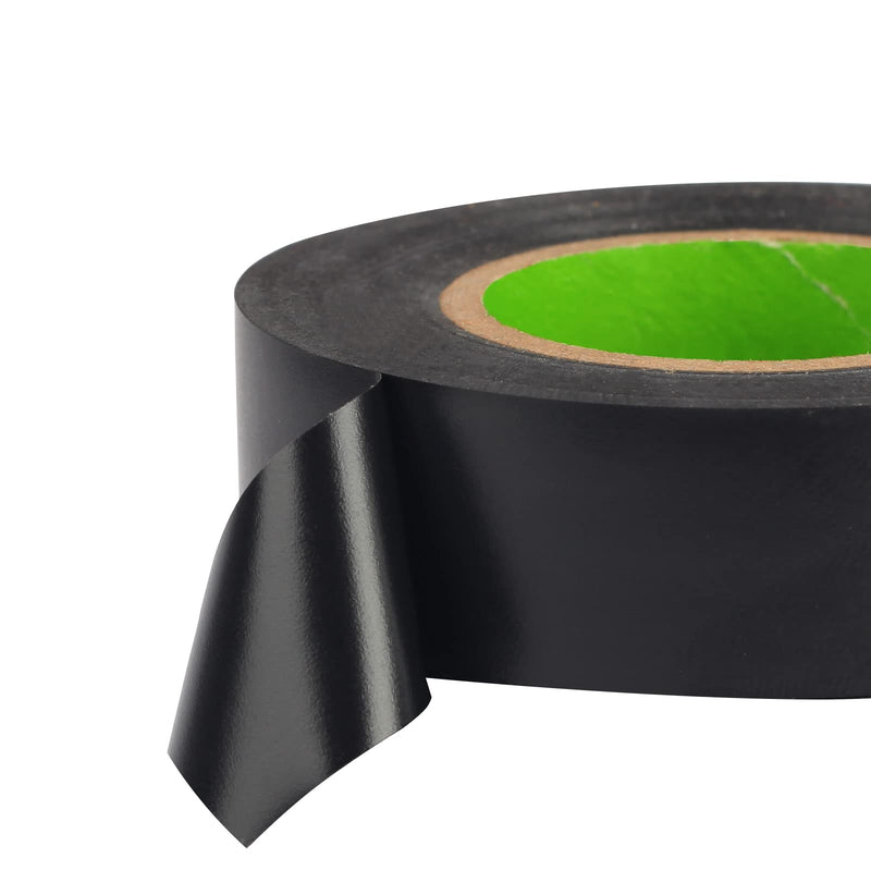 [Australia - AusPower] - Electrical Tape 10 Rolls Professional Electric Tape Waterproof or Black Tape and Wire Tape 0.71 in Wide, 60 ft Long, 5 mil Thick for All Weather Under 600V 