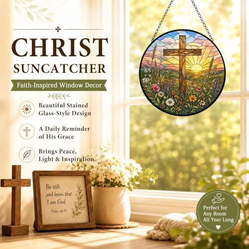 Christian Gifts for Women Birthday for Mom, Grandma, Nana, Wife, Aunt, Her Cross 6.3 x 6.3 IN