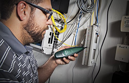 Extech TG20 Wire Tracer and Tone Generator | Tracks wires/cables, non-contact probe, RJ11 and crocodile clips, adjustable. Sensitivity