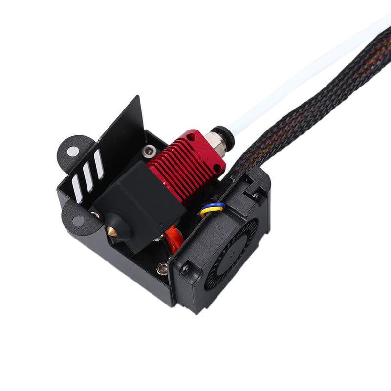 Ender 3 Hotend Upgraded Kit Full Assembled with Nozzles for Ender 3 Ender 3S Ender 3 Pro 3D Printer Parts Replacement 24V 40W Extruder Kit with 1PC Silicone Cover,5PCS 0.4mm Nozzles Ender 3/Ender 3 Pro
