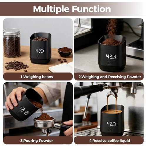 Digital Coffee Scale with LED Display Coffee Bean Weight Scale