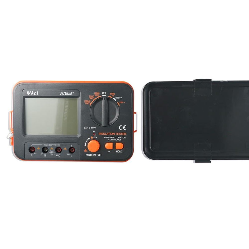 [Australia - AusPower] - Insulation Resistance Tester DCV Digital Insulation AC750V Resistance Tester Tester DC250/500/1000V VC60B+ 