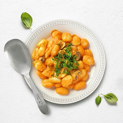 Fante's Pasta Serving Spoon, Stainless Steel, The Italian Market Original since 1906 (Pack of 2) Single (Pack of 2)