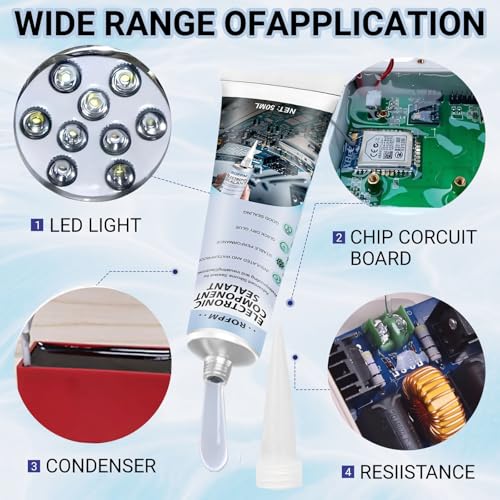 ROFPM 100ml silicone conformal coating for electronics and circuit board protection