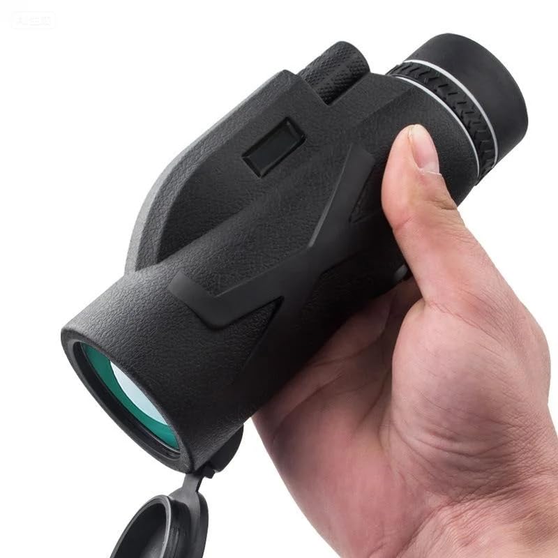 80x100 Monocular Telescope for Adults High Powered, Monocular for Adults, Compact Low Light Vision for Wildlife, Hunting, Camping, Travel &Outdoor Adventures