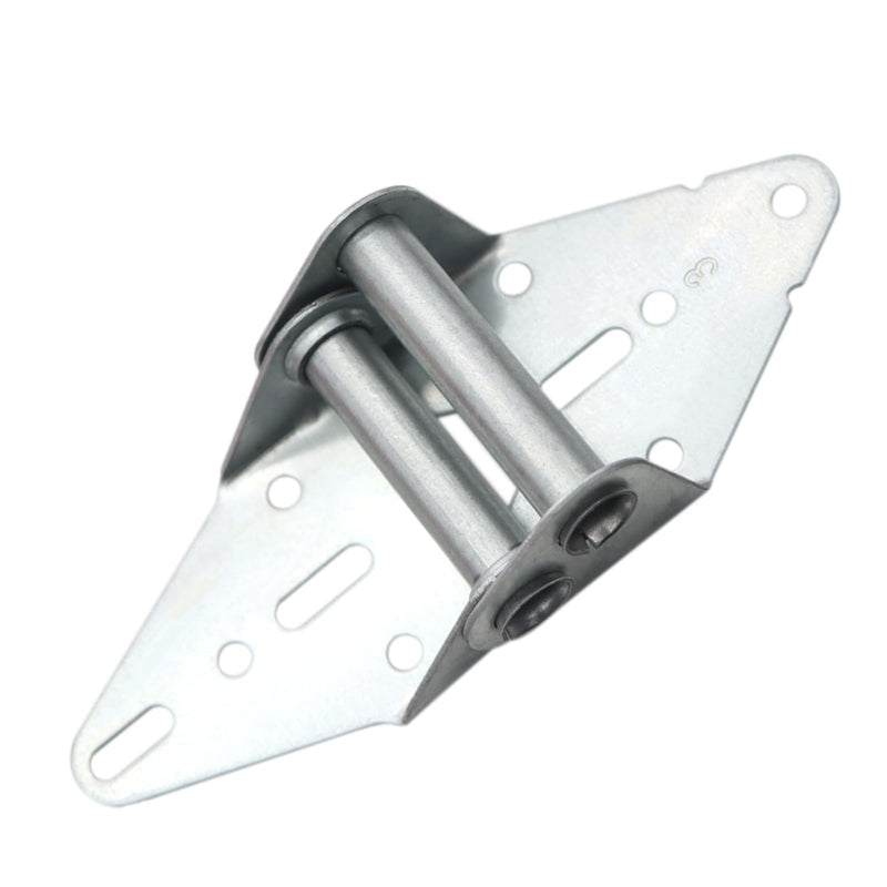 [Australia - AusPower] - 2 Packs Garage Door Hinges #3 with Galvanized Finish - Heavy Duty 14 Gauge Steel, Suitable for Residential/Light Commercial Garage Door Replacement 
