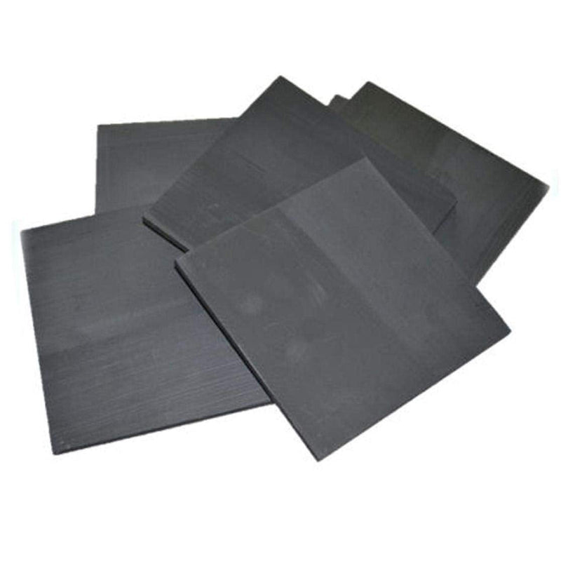 [Australia - AusPower] - 5pcs 3.5 x 20 x 100mm 99.99% Pure Graphite Electrode Rectangle Plate Sheet 