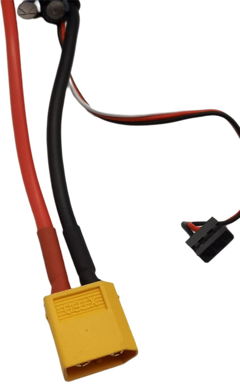 Flycolor 80A ESC 3-6S Electric Speed Controller 5v/6v/7.4v 5A BEC with XT60 & 3.5mm Bullet Plugs for RC Drone Airplane Brushless Motors