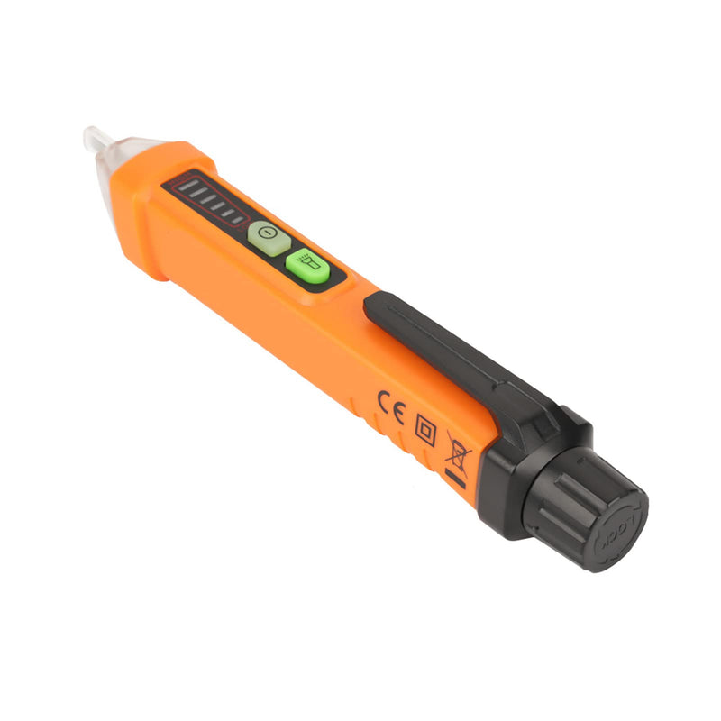[Australia - AusPower] - Non Voltage Tester,Electrical Tester Pen AC 12-1000V Voltage Detector Pen with LED Indicator and Flashlight 