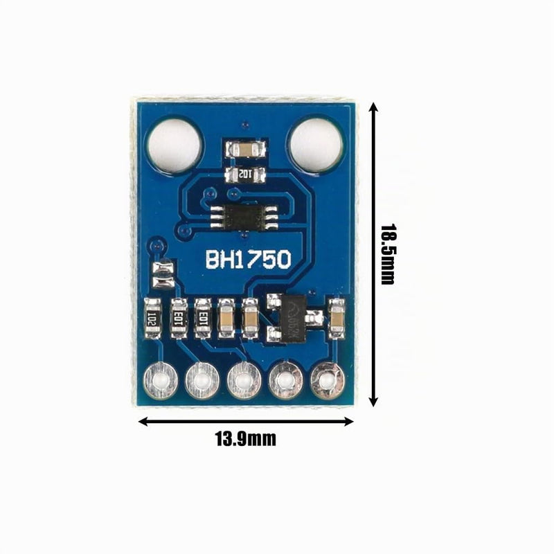 6 Pieces GY-302 BH1750 BH1750FVI Digital Light Intensity Light Brightness Sensor Light Intensity Lighting Module 3V-5V Power for AVR Arduino