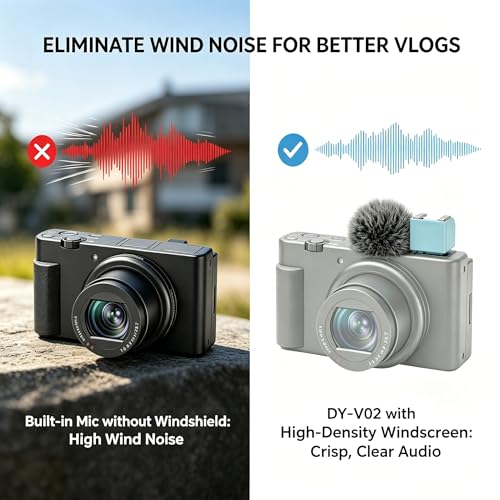 Hot Shoe Adapter Windbreak for Sony ZV-1,ZV-1 II,ZV-1F,ZV-E10,ZV-E1M2/ZV-E1 DY-ZV02 1PCS