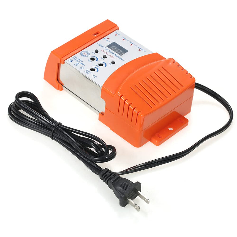 [Australia - AusPower] - Modulator RF Converter, Weytoll Compact RF Modulator, Audio Video TV Converter, Demodulator Adapter w/Antenna in/Out & Channel Switch RHF UHF Signal Amplifier AC120V 
